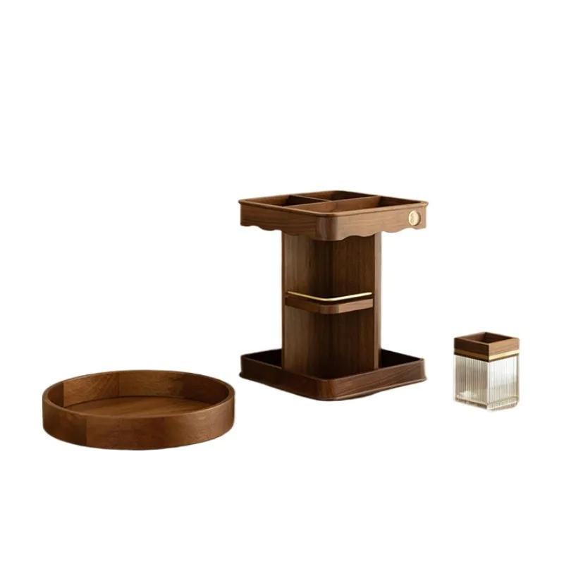 

Rotating cosmetic storage box