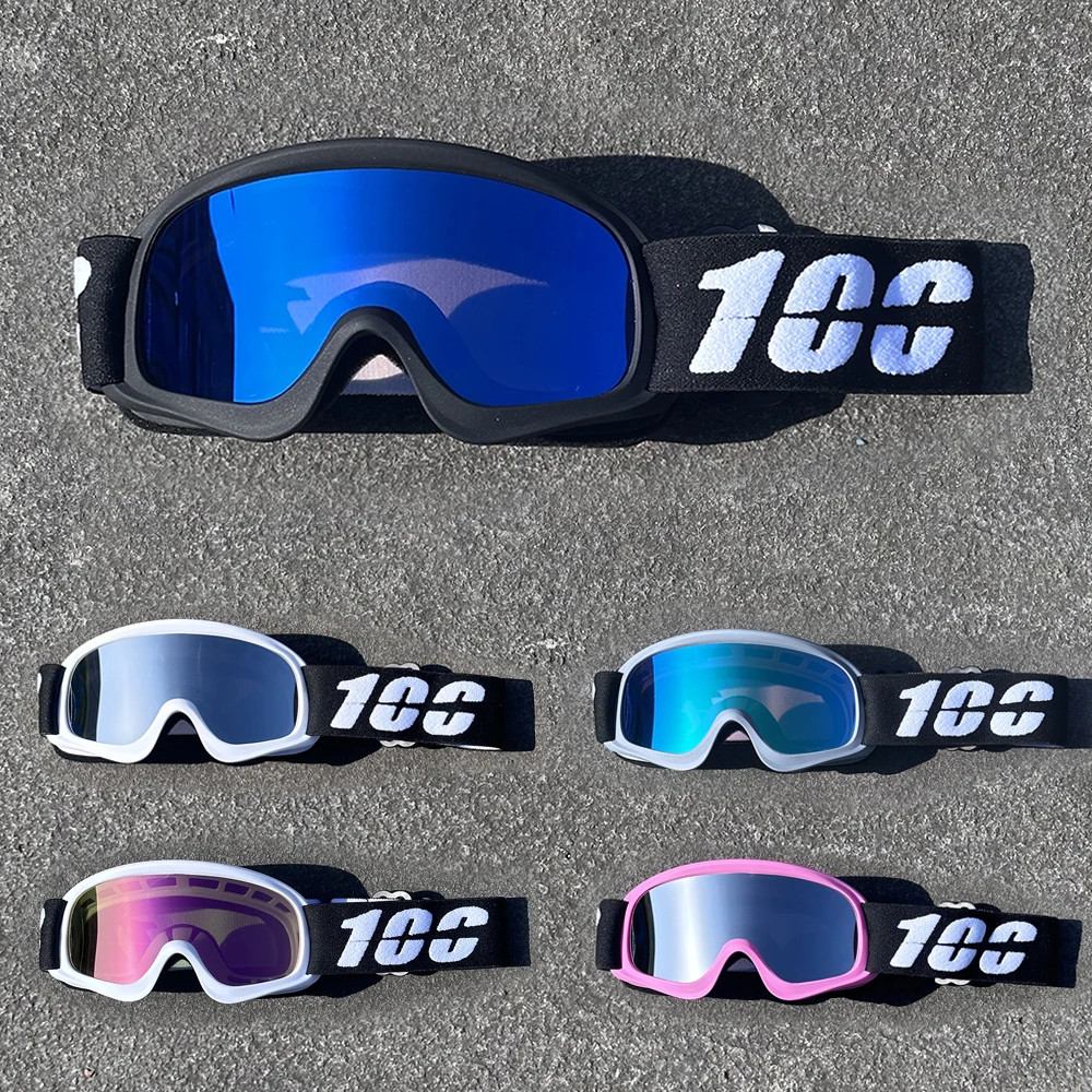 AliExpress Children's bicycle glasses and motorcycle helmet glasses, suitable for skiing, skating, windproof, and children aged 3 to 12