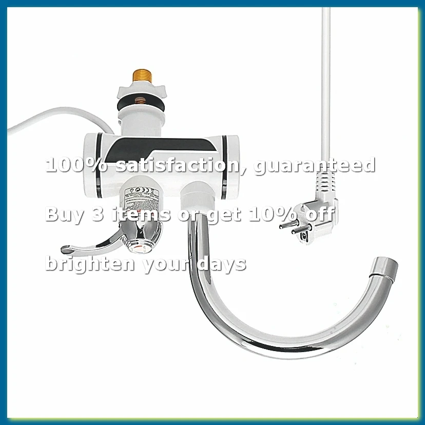 Instant Water Heater Electric Kitchen Hot Water Faucet Heater Tap Cold Heating Faucet Water Heater EU Plug