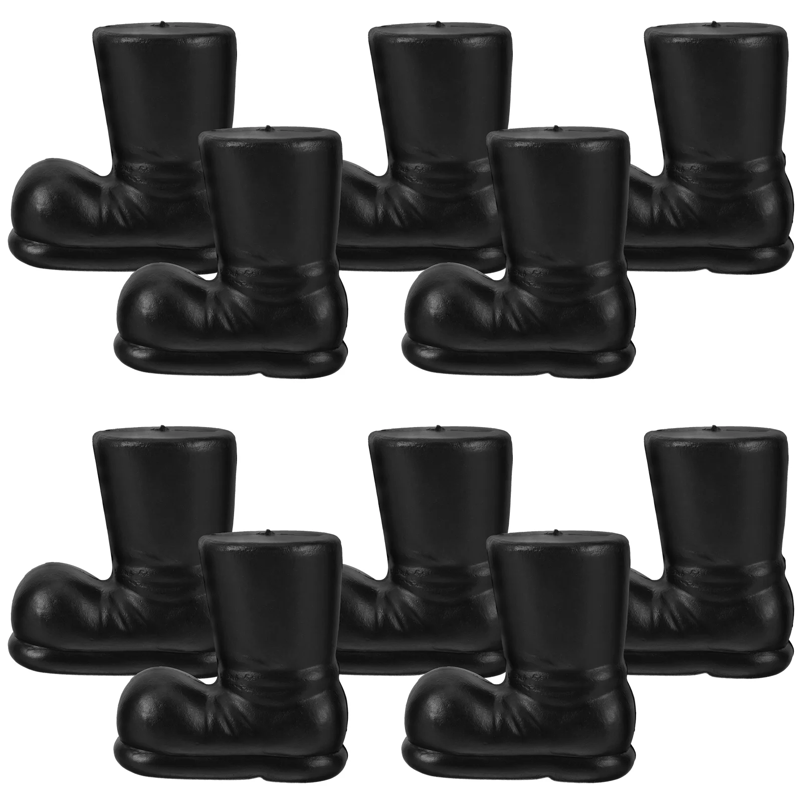 10 Pcs Botas Navideñas Para Colgar Santa Boots Christmas Decorations Costume Plastic Gifts