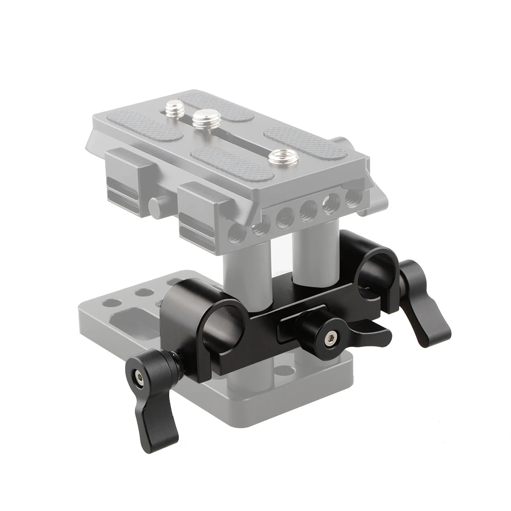 CAMVATE 4 отверстия 15 мм стержневой зажим совместим с быстроразъемной пластиной Manfrotto для цифровой зеркальной камеры плечевое крепление поддерживающая система