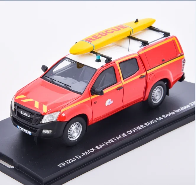 

1:43 Resin RESCUE Car Model For ISUZU D-MAX SECOURS EN MONTAGNE VLTT SAUVETAGE COTIER SDIS 64 07 04 Car Model Collection Gift