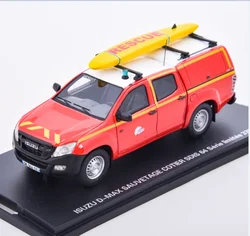 1:43 Resin RESCUE Car Model For D-MAX SECOURS EN MONTAGNE VLTT SAUVETAGE COTIER SDIS 64 07 04 Car Model Collection Gift