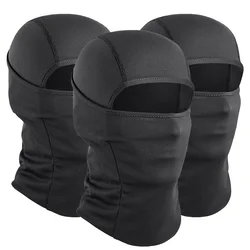 3PCS Breathable Balaclava Hoodie Quick-drying Cap Outdoor Sport Full Face Mask Hiking Camping Fishing Cycling Beanies Hat Summer