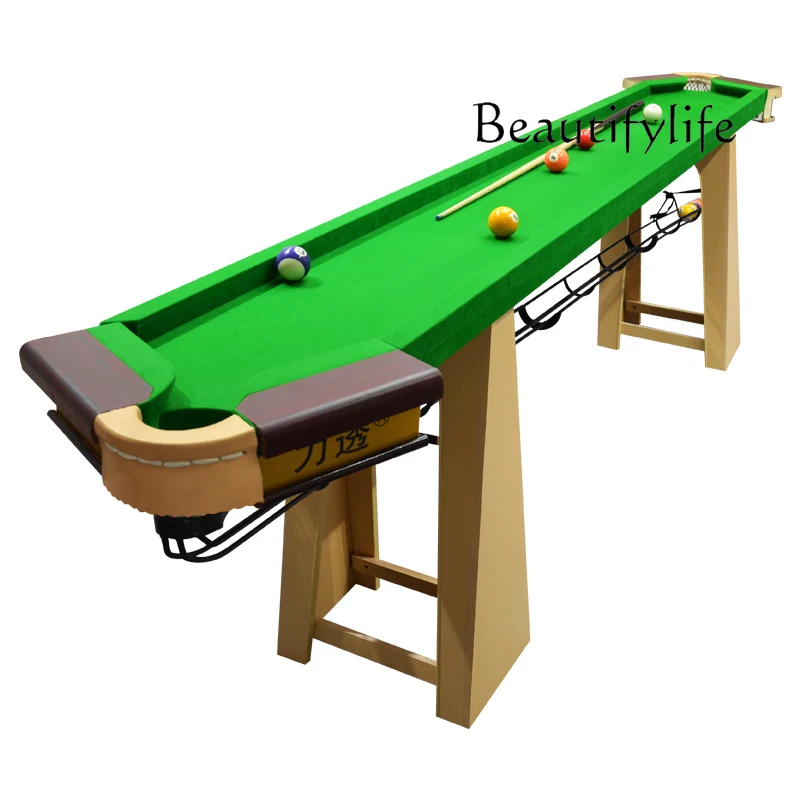 Standard five-point training pool table marble countertop home snooker practice table