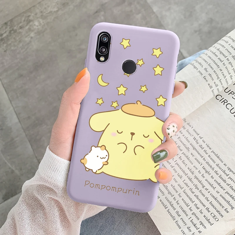 For Huawei P20 2018 P 20 Lite P20 Pro Case Cute kuromi Melody Phone Case Soft TPU Cover Cartoon Sanrio Funda For Huawei P20Lite