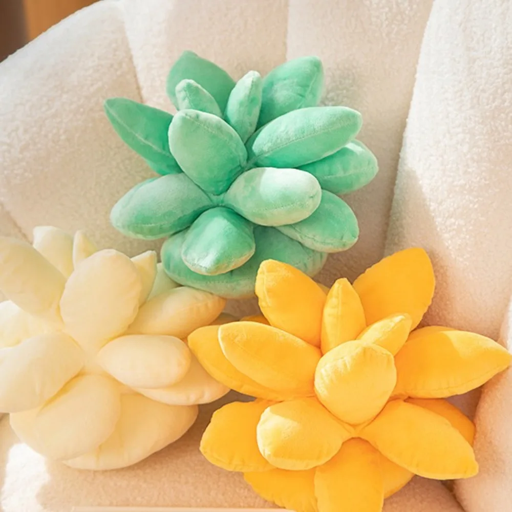 

Детские подарки: плюшевая игрушка-суккулент, имитация ботаники, миниатюрная декоративная мягкая кукла-суккулент, милая мультяшная плюшевая подушка-суккулент для домашнего декора