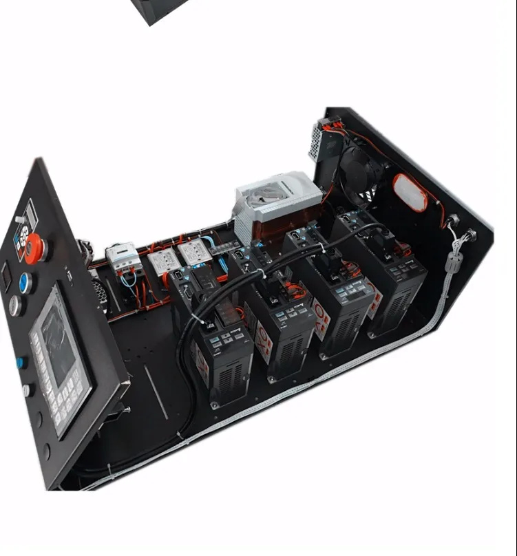 Large horizontal engraving machine chassis cabinet four axis offline controller chassis CNC control box servo applicable
