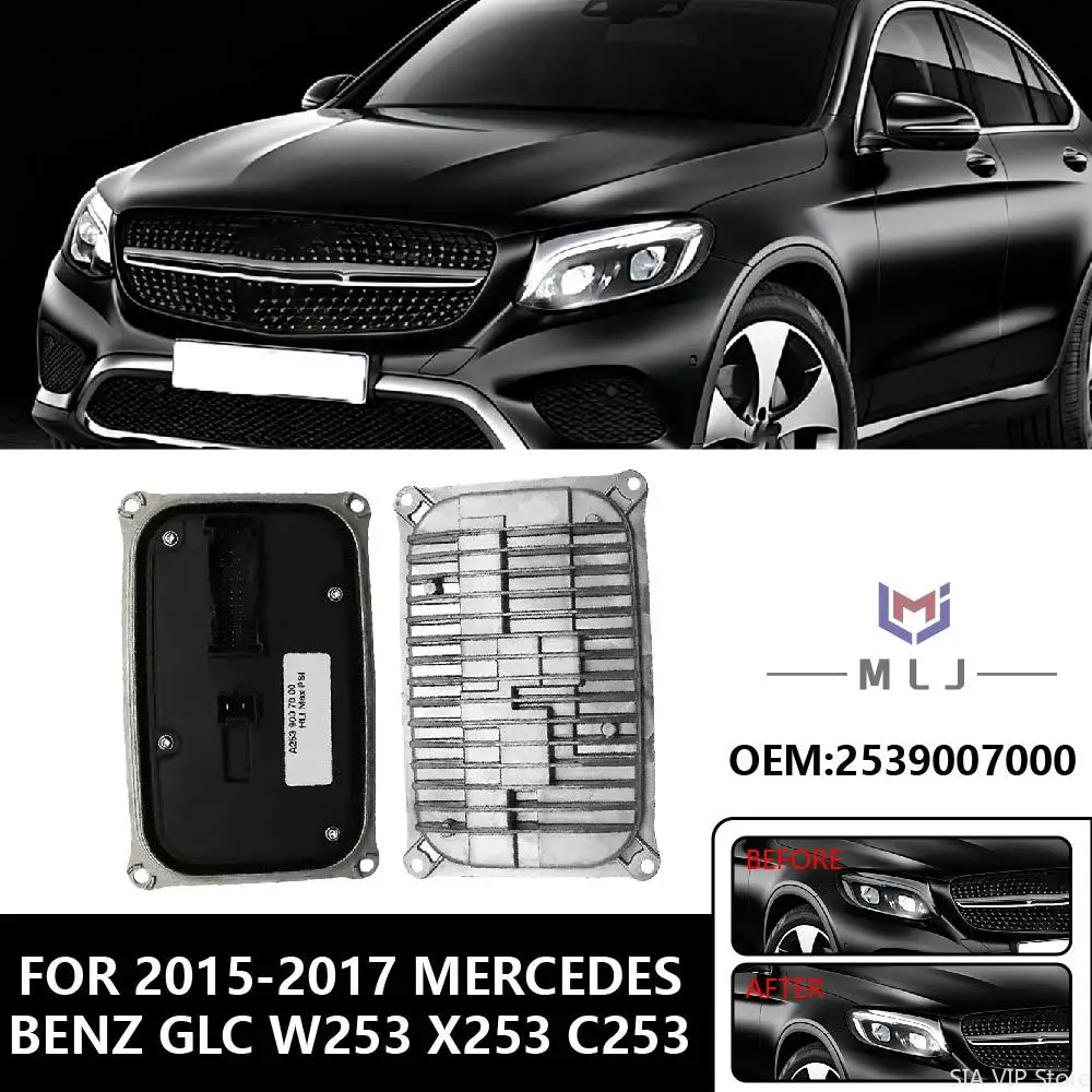 

Блок управления фарами (LED-модуль, балласт) для Mercedes-Benz GLC W253 X253 C253 2015-2017, OE 2539007000, A2539007000