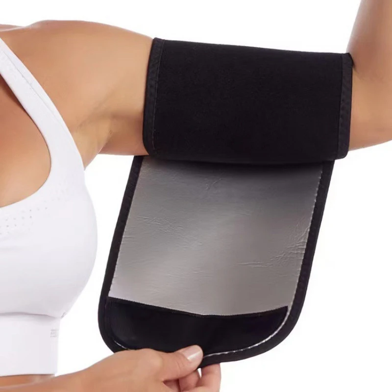 1Pair Arm Trimmers Sauna Wrap Women Arms Sweat Hot Neoprene Bands Workout Slimming Fat Burner Trimmer Belt Corset