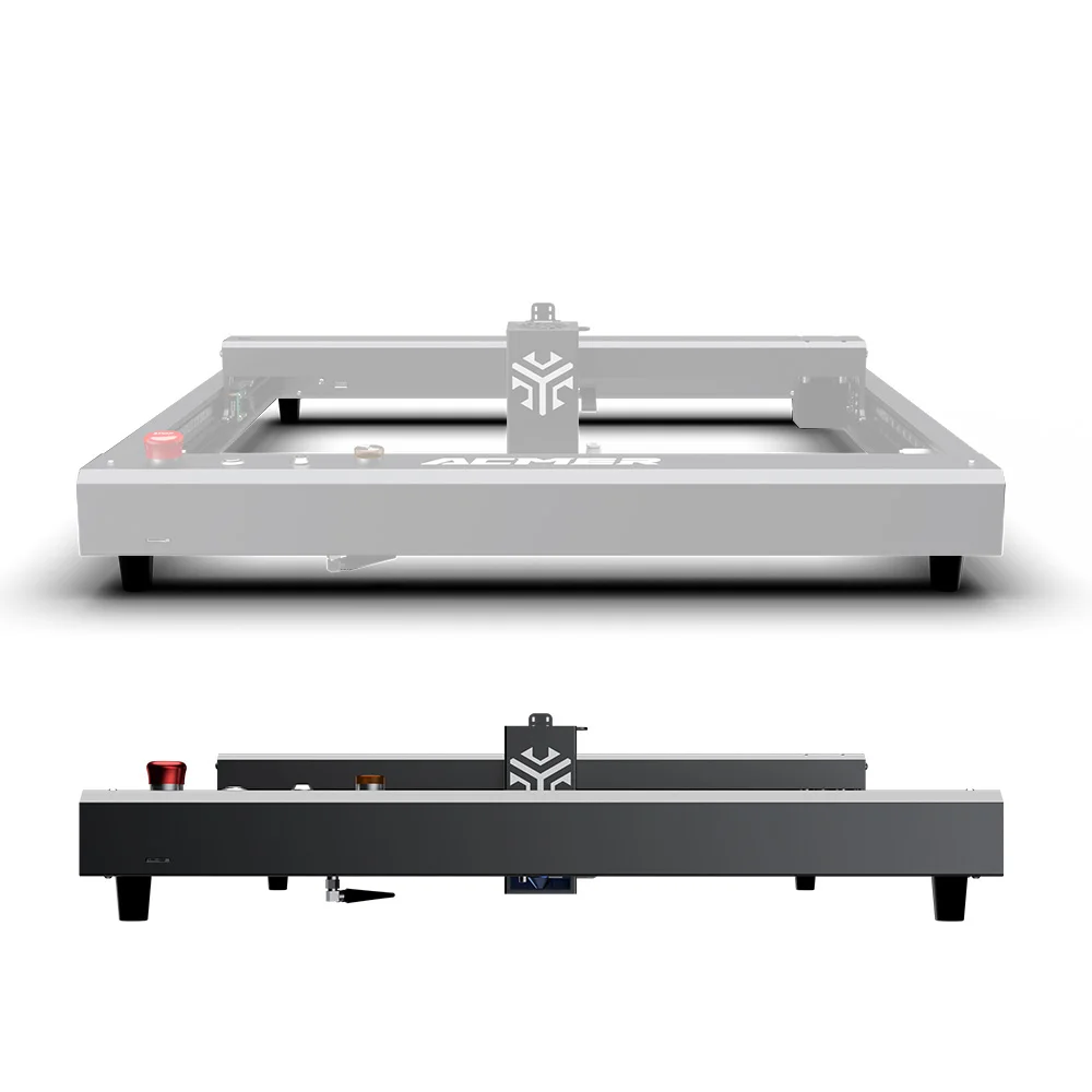 ACMER Rialzi per Innalzamento in Metallo Incisione Laser Espansione della Gamba Kit Colonna per Innalzamento in Metallo per Modulo Rullo Rotante M2 P1/P2/P1S