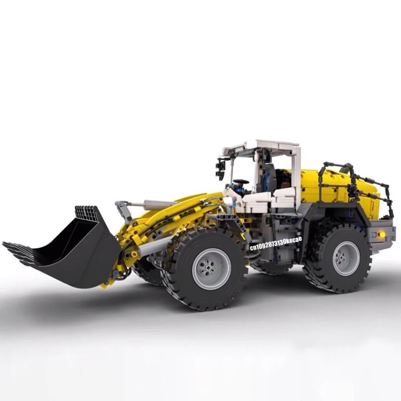 NEW 2498PCS Moc 1:15 Scale RC Liebherred L580 Wheel loader model  DIY creative ideas Child Toy christmasGift Technology blocks