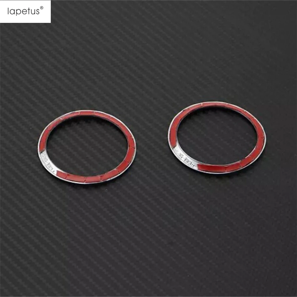 Accessories For Land Rover Discovery Sport 2015 - 2023 Car Pillar A Stereo Speaker Audio Sound Circle Ring Cover Kit Trim