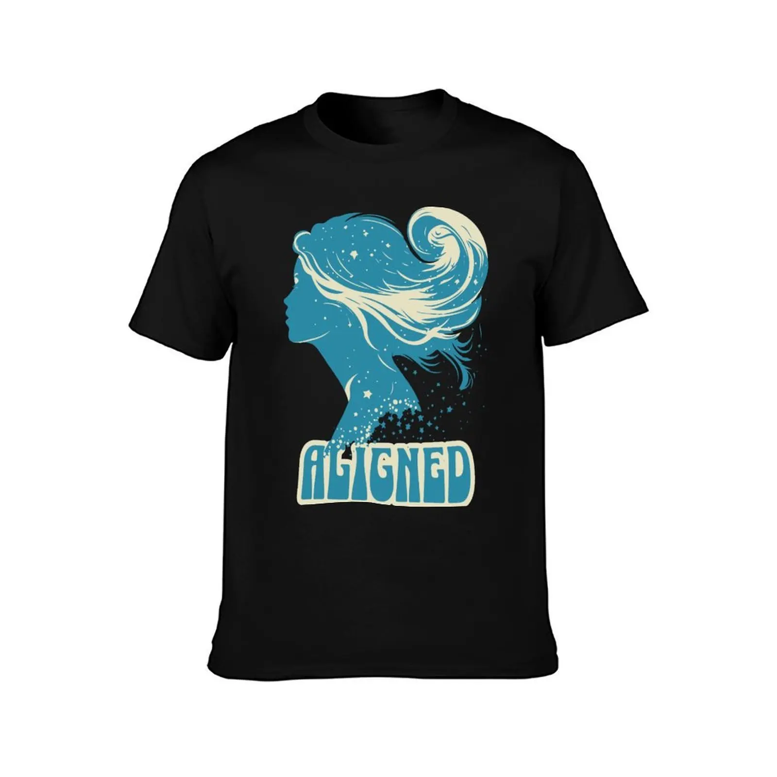 Abraham Hicks Aligned - Positive Mindset Quote T-Shirt Soft Durable Cotton T-Shirt