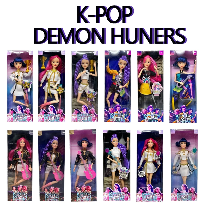 

НОВЫЕ игрушки Kpop Demon` Hunters Action; Фигурка игрушки\ Руми Мира Зои. Красивый. Принцесса Бэби. Куклы для девочек, пластиковая игрушка «сделай сам» для девочек