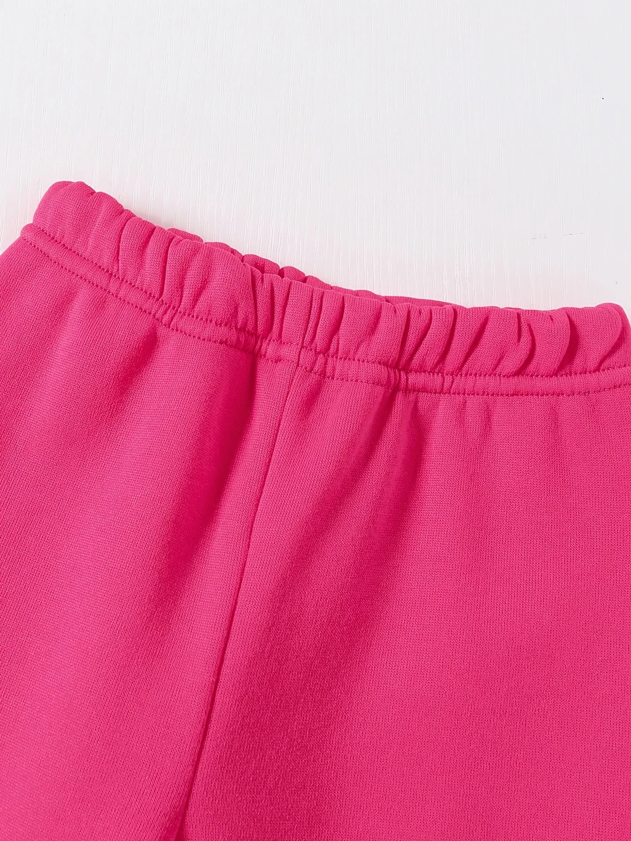 Conjunto de dos piezas de sudadera con capucha y pantalones de chándal de lana para niña de otoño e invierno con estampado de mariposas