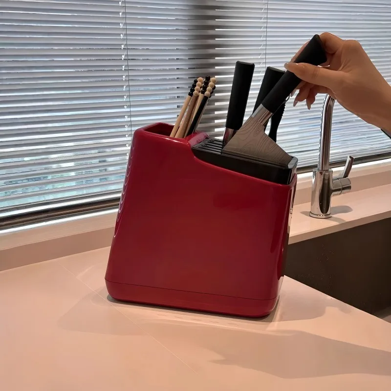 

Бытовой минималистичный держатель для ножей, стеллаж для хранения, ящик для хранения палочек для еды, высококачественная новая стойка для хранения режущих инструментов для домашнего использования