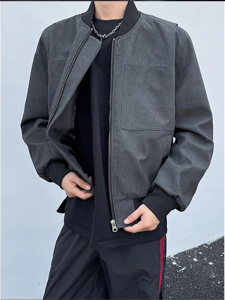 

Cleanfit ort Baseball Jaet Men's American Retro Gosnace Lime Flight Suit Baseball Coat Youth Trendy Polyester Fiber