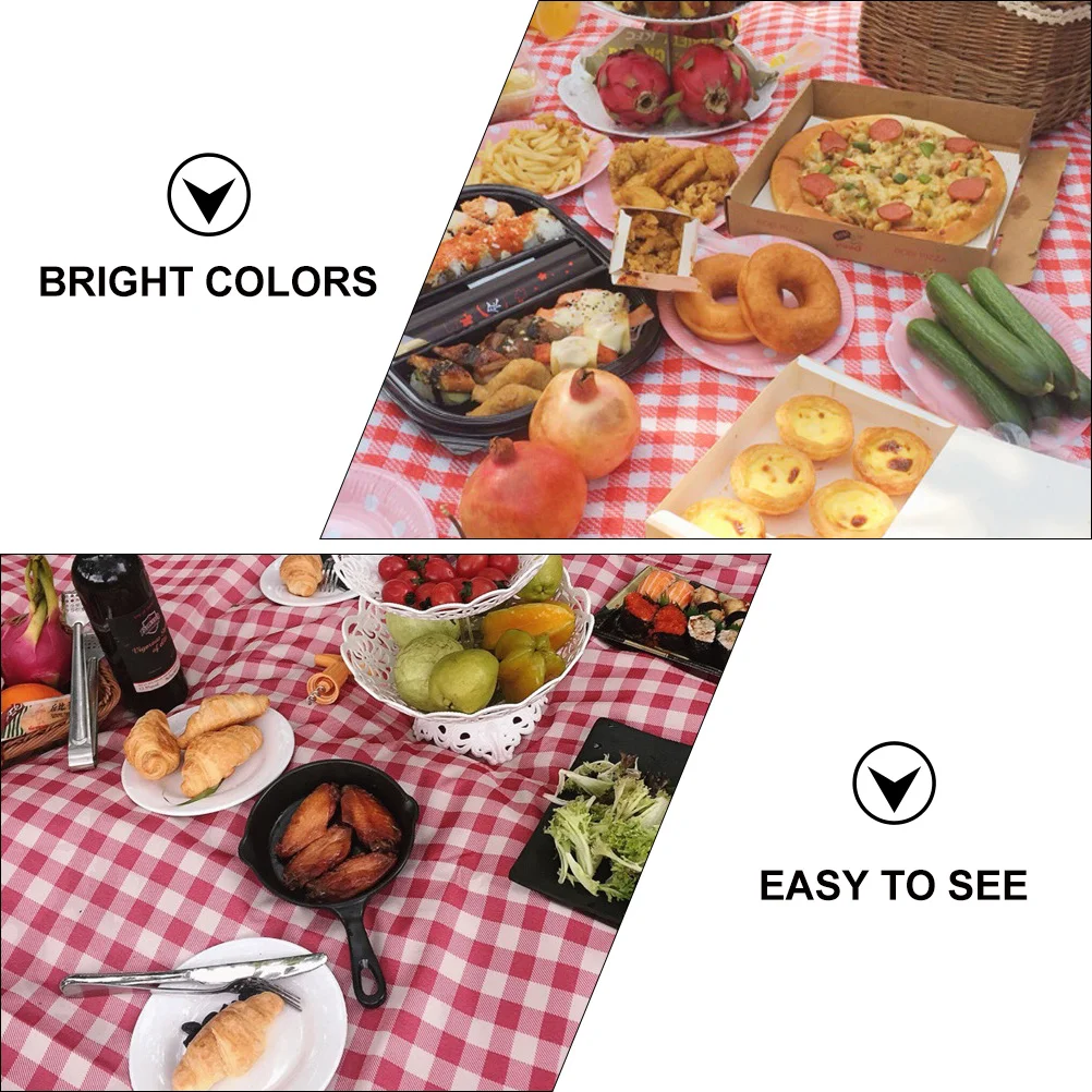 

Thickened Picnic Mat Plaid Waterproof Outdoor Cushion Beach Blanket Rug Perfect for Picnics Camping Hiking Picnic Blanket