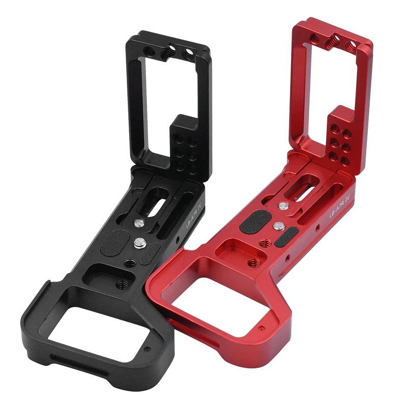 

RISE-Quick Release L Plate Extension L Type Telescopic Adjustment Bracket For Sony A74 A7R4 A7M4 IV A92