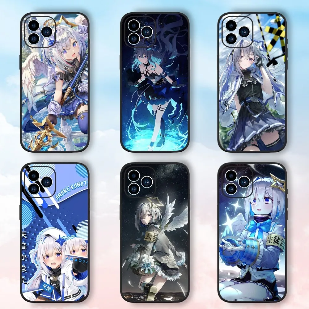 Virtual Idol Amane Kanata Phone Case For Samsung Galaxy A51 A71 A41 A21S A11 A03S A12 A32 A52 5G Silicone Cover