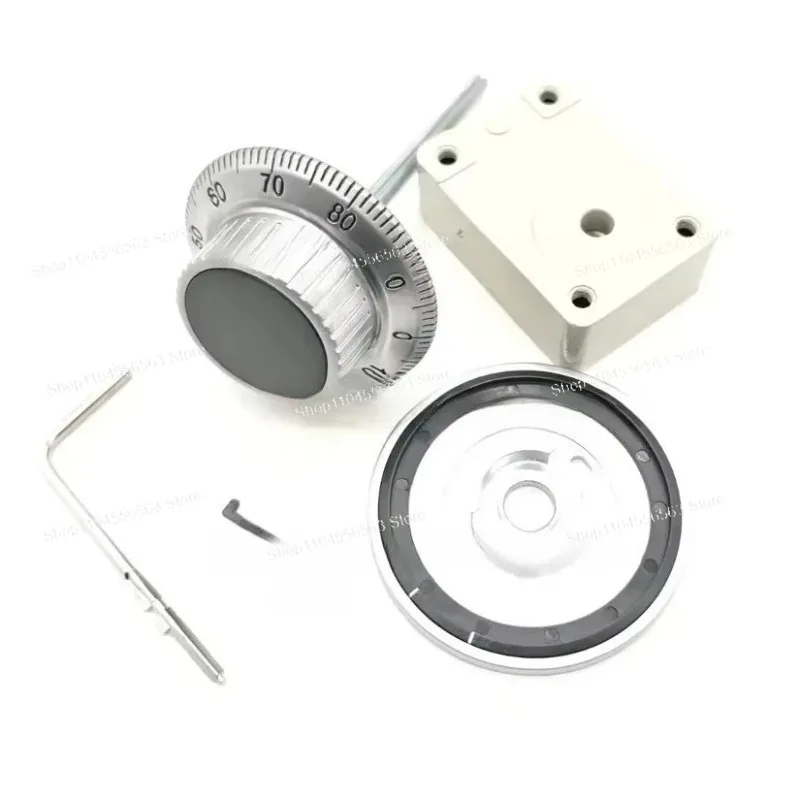 Heavy Duty Mechanical Combination Lock for Safe Vault ATM – All Steel 4 Wheel Security Lock 1set view 2