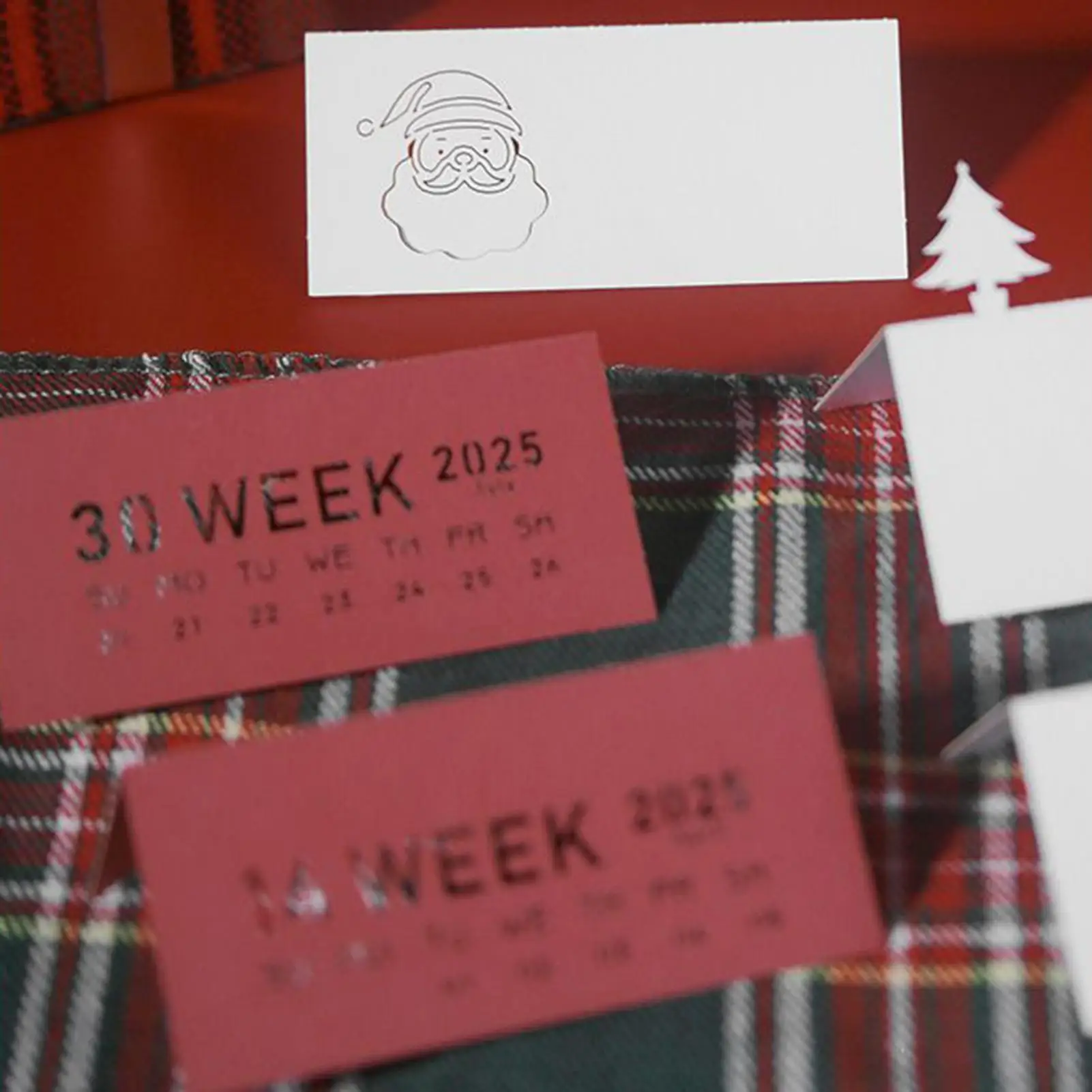 

3D-календарь 2026 Настольный 3D-календарь Рождественский медведь Резьба по бумаге Искусство 2026 Настольные аксессуары Блокнот Домашний декор для учителя