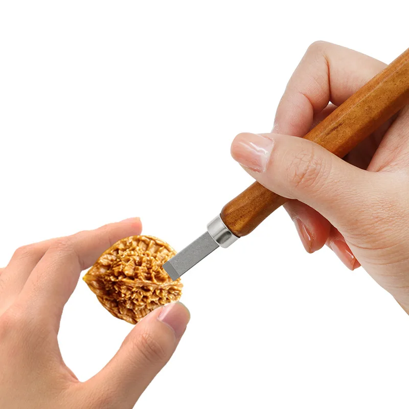 12Pcs carving knife woodworking wood tool handmade root seal