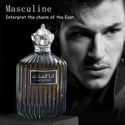 100 ml Dubai Prins Hombre Keulen Blijvende Lichte Geur Verse Woestijn Bloem Arabië Originele Mujer Parfum Eau De Parfum