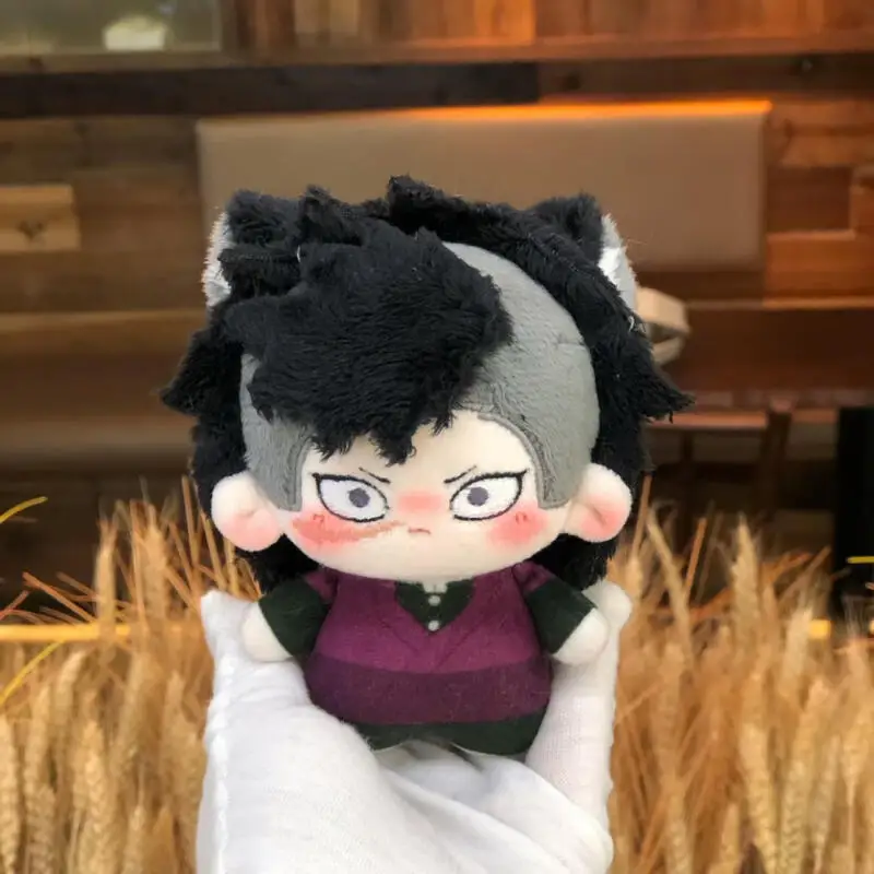 Japanese Anime Demon Slayer Removable Ears Palm Cartoon Soft Plush Filling Doll Backpack Hanging Ornaments Friends Birthday Gift view 6