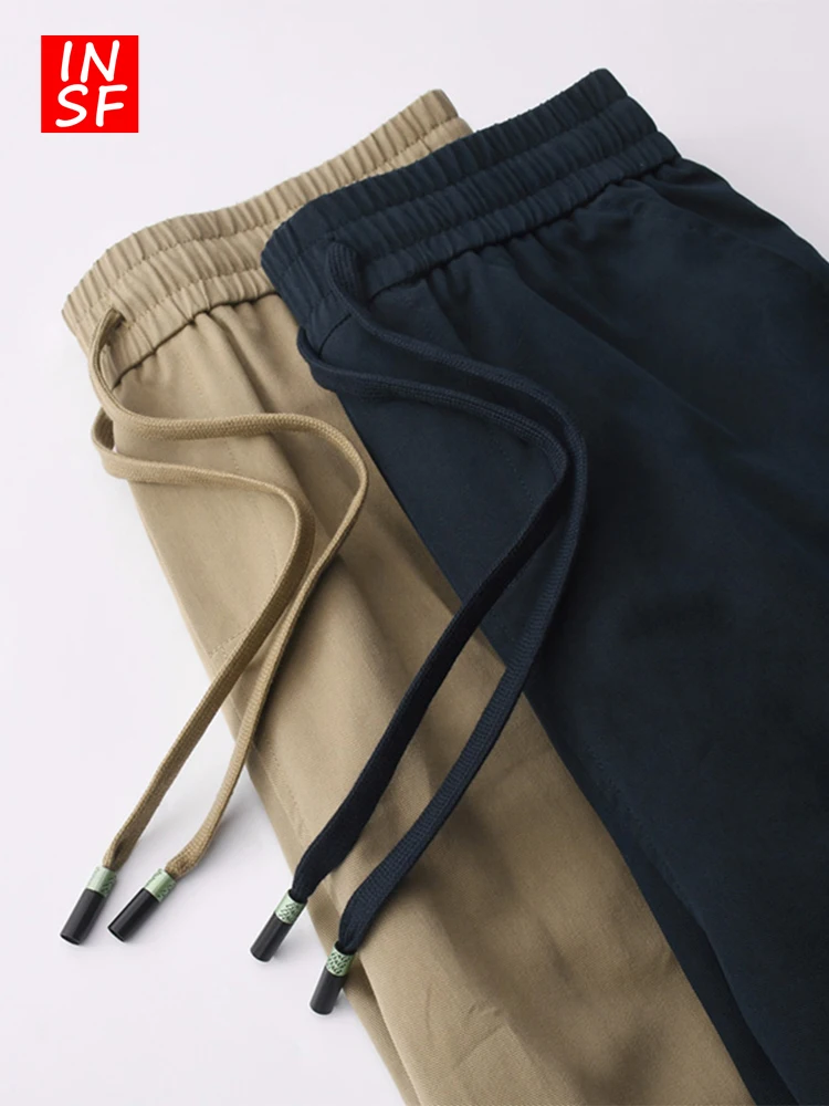 

Американские мужские летние шорты из плотной ткани, новые трендовые черные повседневные спортивные шорты-бриджи с высокой талией, свободного кроя