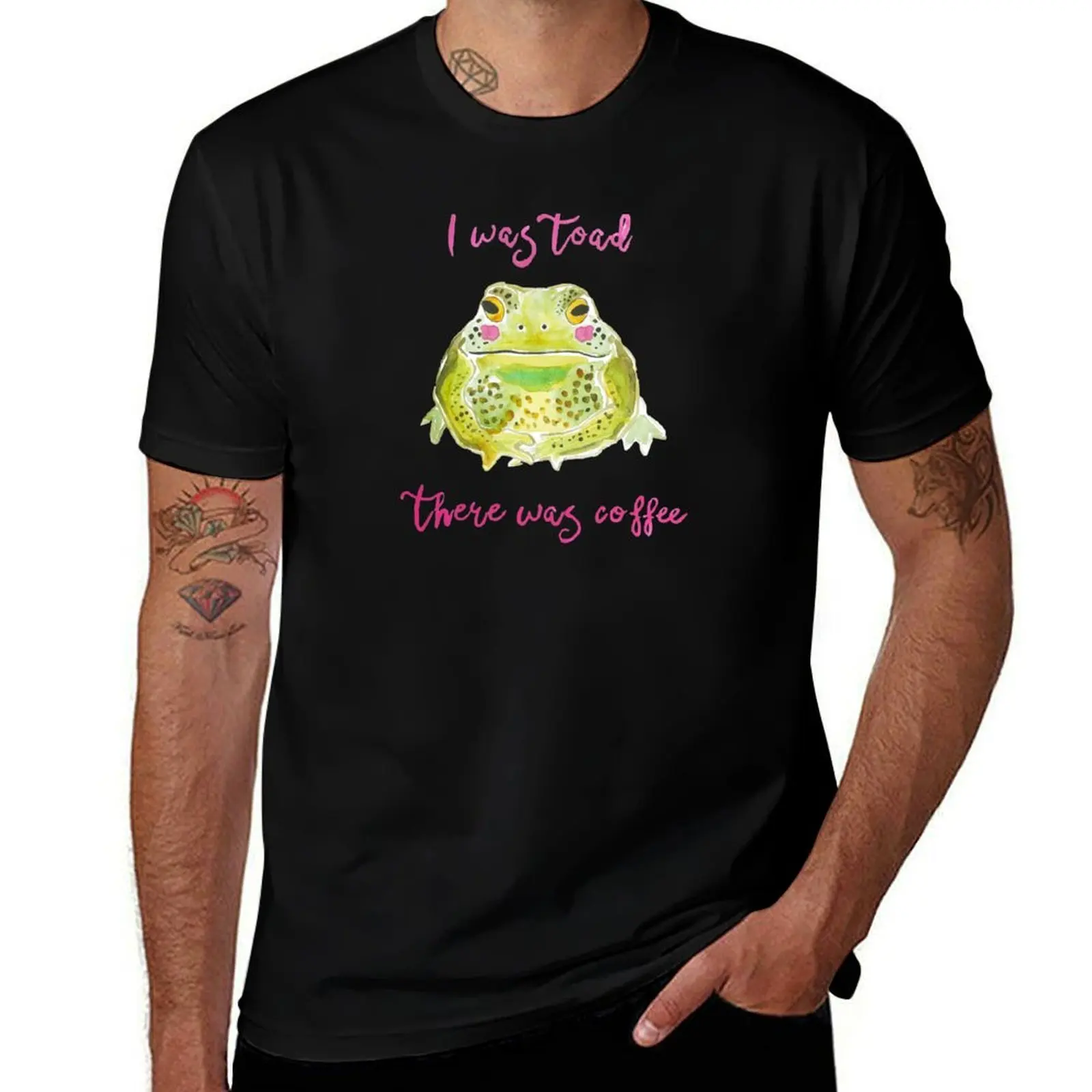 

Funny Preppy Coffee Lover Art T-Shirt Outdoor Sports Short Sleeve Top