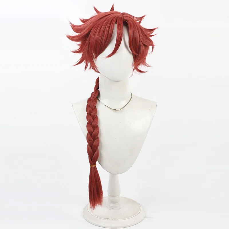 Anime Link Click Vein Cosplay Wig Halloween Party Prop Synthetic Hair Heat Resistant Fiber + Wig Cap