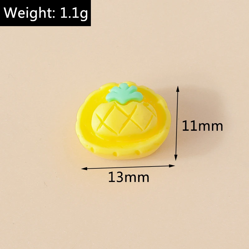 Leslie Zufällige 10/20/30 Stück gemischte Harz Lebensmittel Blume Tier Nail Art Handyhülle Haarnadel Kühlschrank handgemachte DIY Charms Zubehör – Detail 11