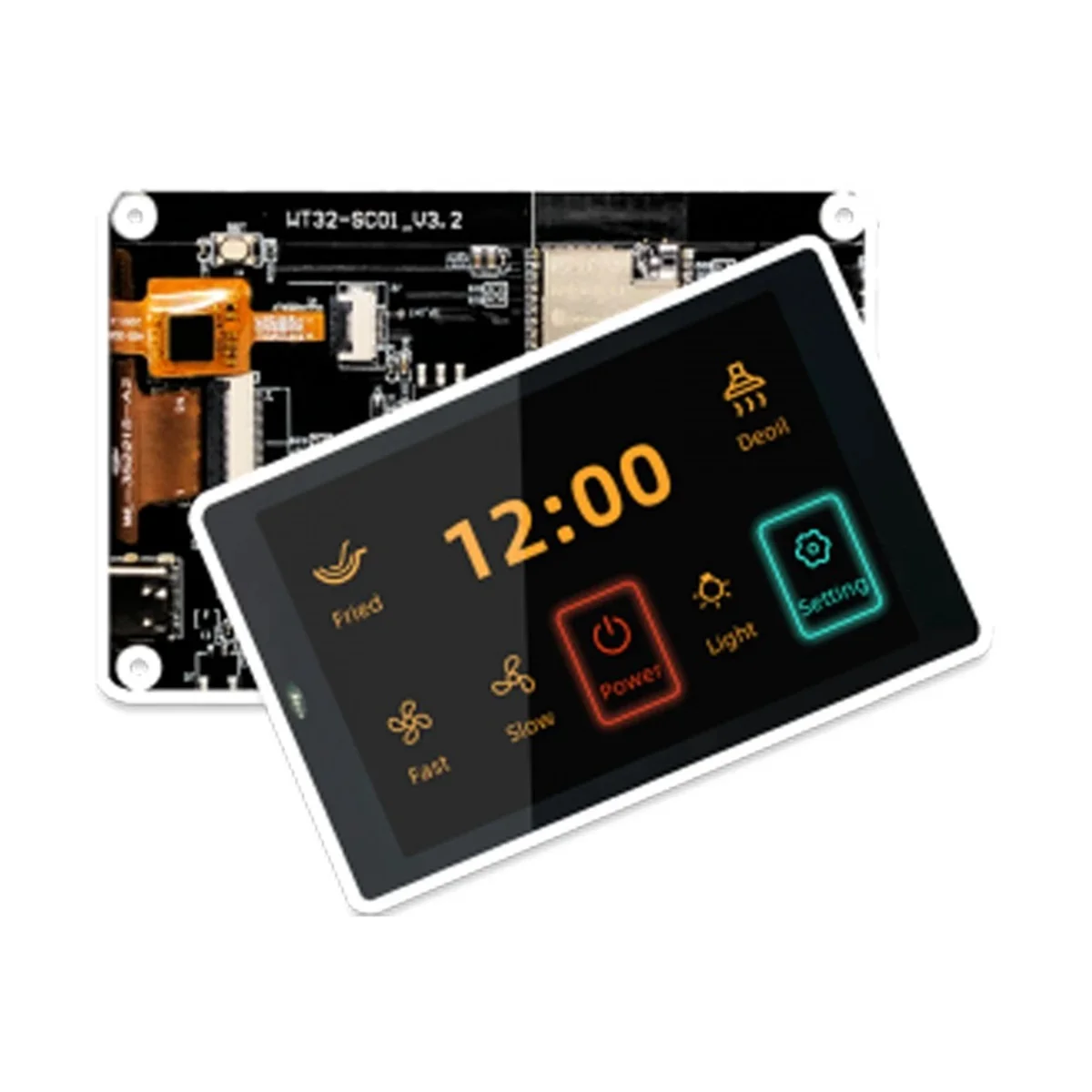 Placa de desenvolvimento N35R_DU 3,5 polegadas ESP32-S3 com tela LCD capacitiva 320X480