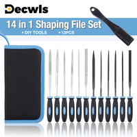 Grinding Needle Files Set 13PCS Metalworking Tools Diamond Files for Engraving Wood/Metal/Glass and Stone Artefacts Hand Tool