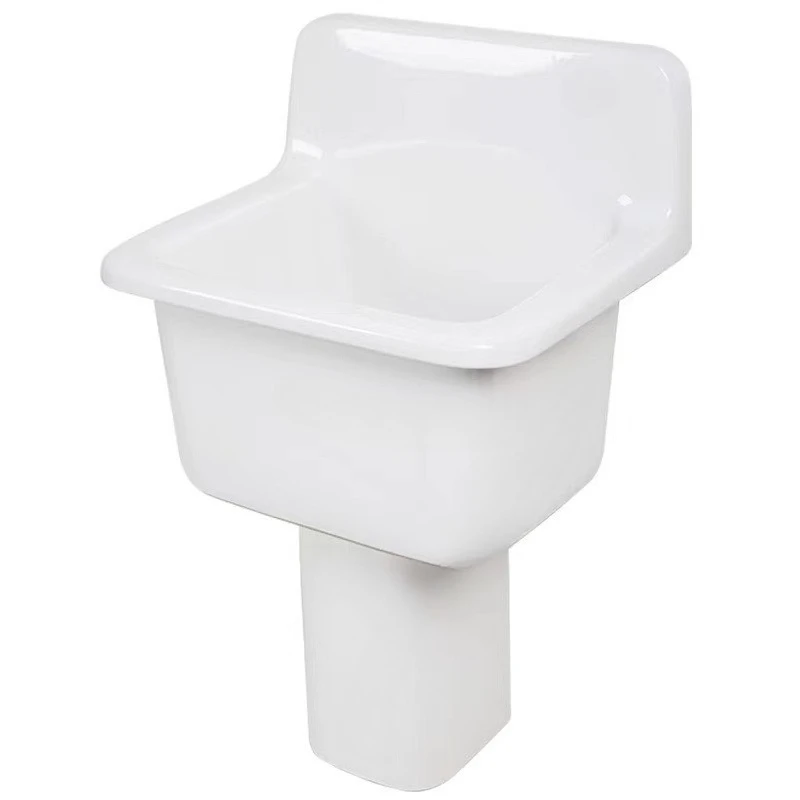 

Mop pool column type large size household balcony ceramic anti-odor mop