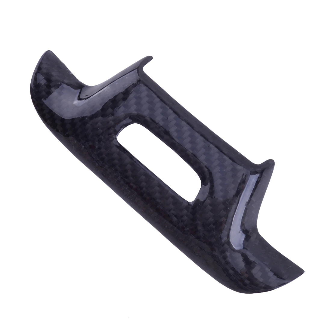 

Car Steering Wheel Lower Cover Trim Decor With Hole Black Carbon Fiber Texture Fit for Chevrolet Camaro 2016 2017 2018 2019 2020