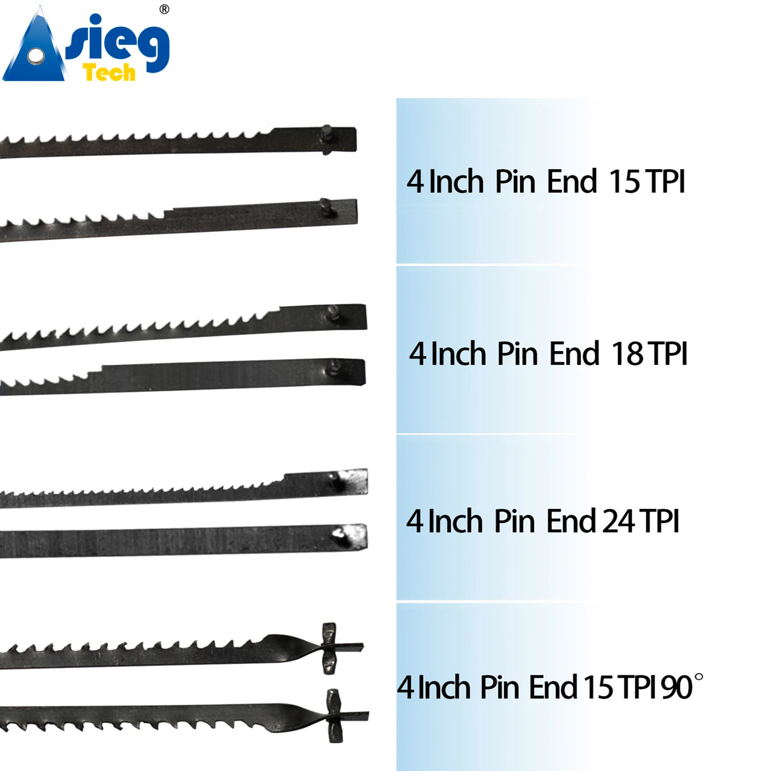 4 Inches Scroll Saw Blades Pin End 40pcs Fit For Dremel Moto-Saw MS20 MS20-01 MS51-01 MS52-01 MS53-01 And All 4″ Scroll Saw