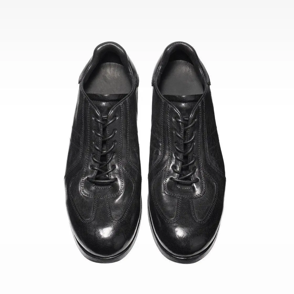 zapatos-casuales-para-hombre-con-suela-gruesa-y-elevada-con-cordones-punta-redonda-retro-de-cuero-negro-modernos