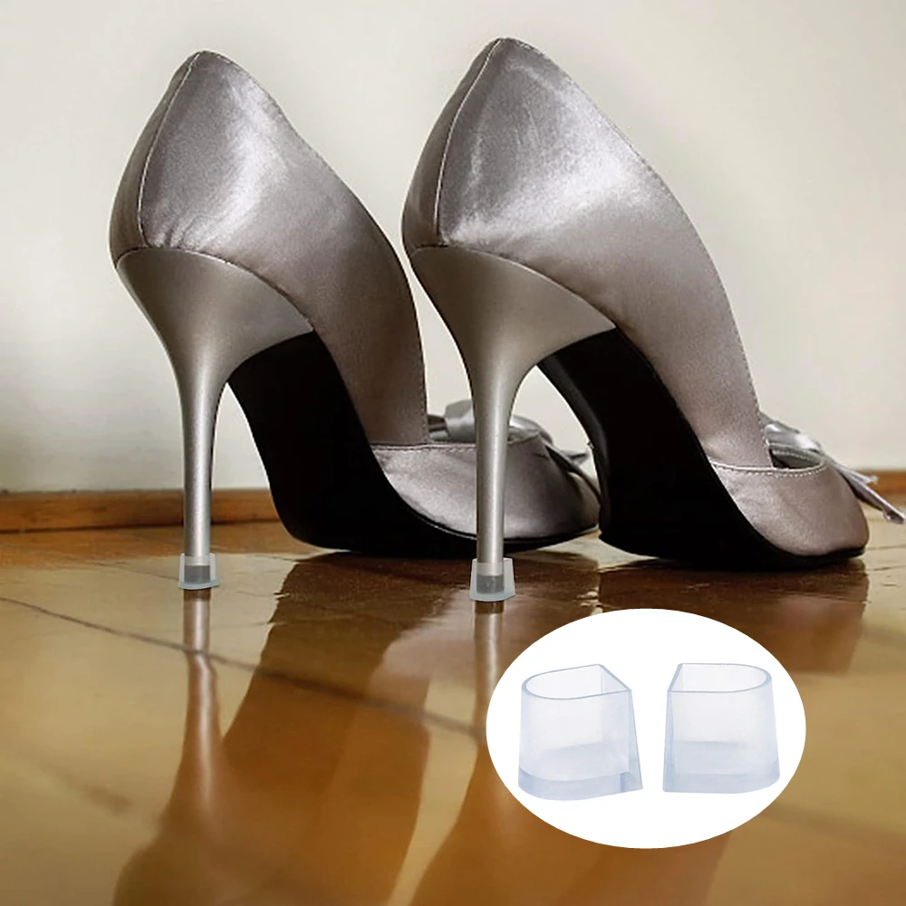 10 Pairs Heel Stoppers Heel Repair Caps Covers Perfect for Outdoor Weddings Events Heel Protectors Stop Sinking at Grass Cracks