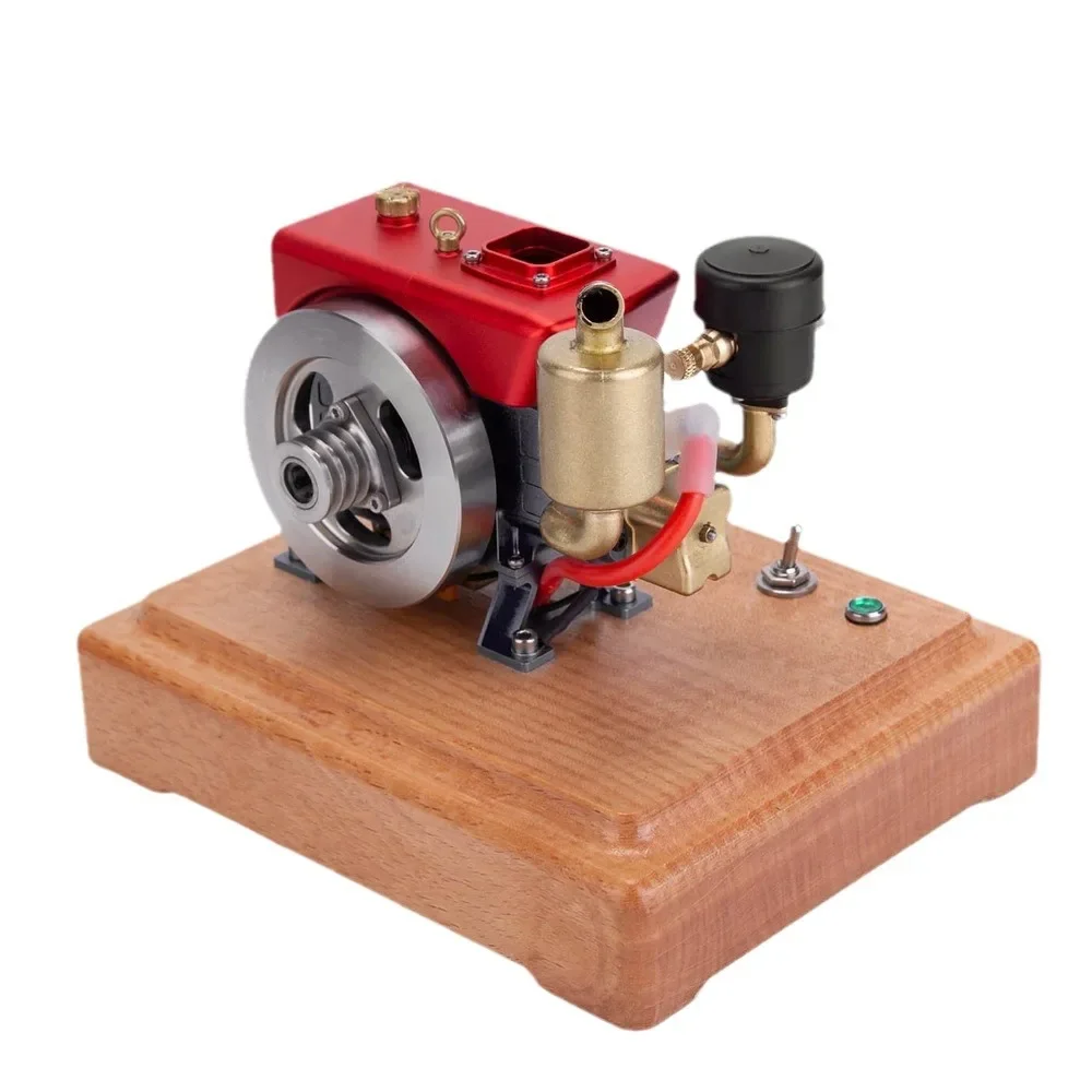 Classic retro single-cylinder Dongfanghong micro engine model