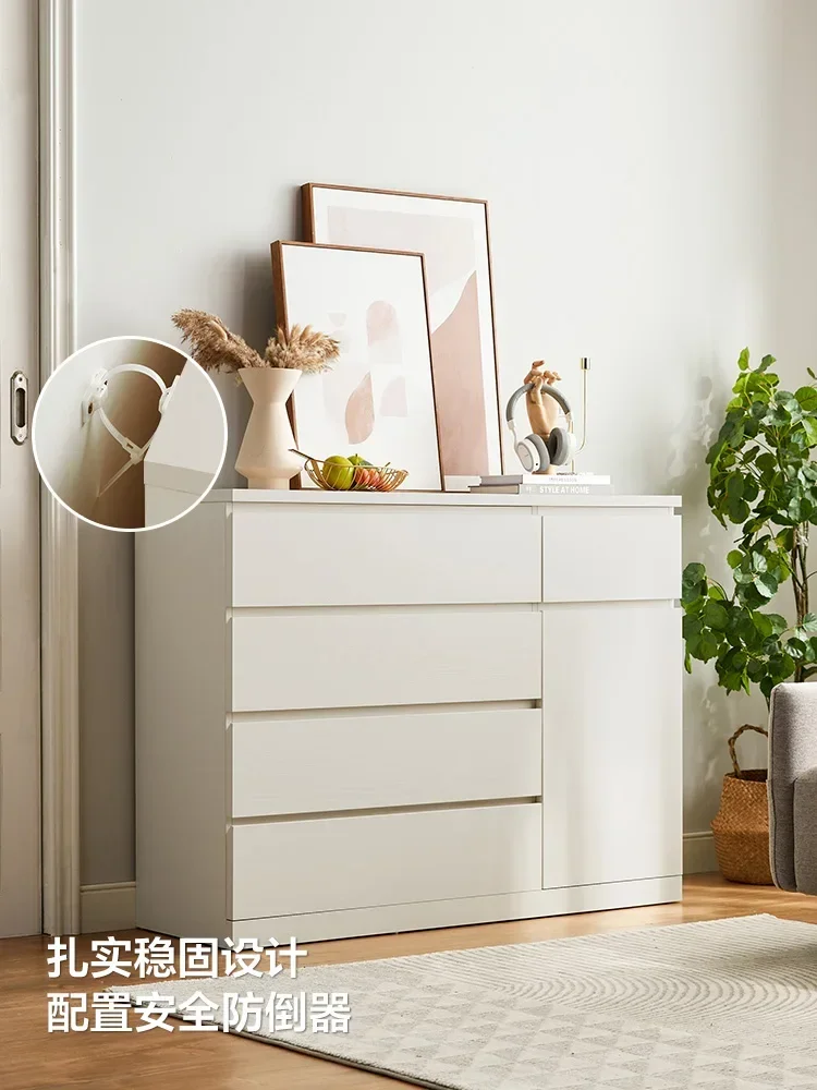 Living room side cabinet against the wall, drawer cabinet storage