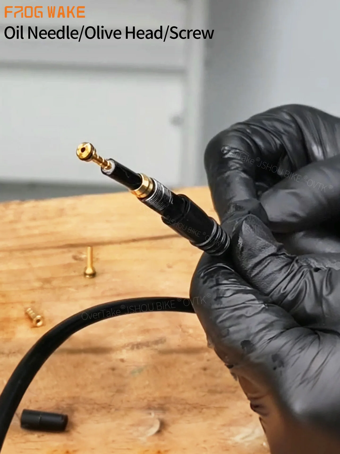 FROGWAKE FV4/FV2/FW900 الفرامل إصلاح جزء وسادة مطاطية/حلقة الفرجار المكبس النفط إبرة/رئيس الدراجة الملحقات #4