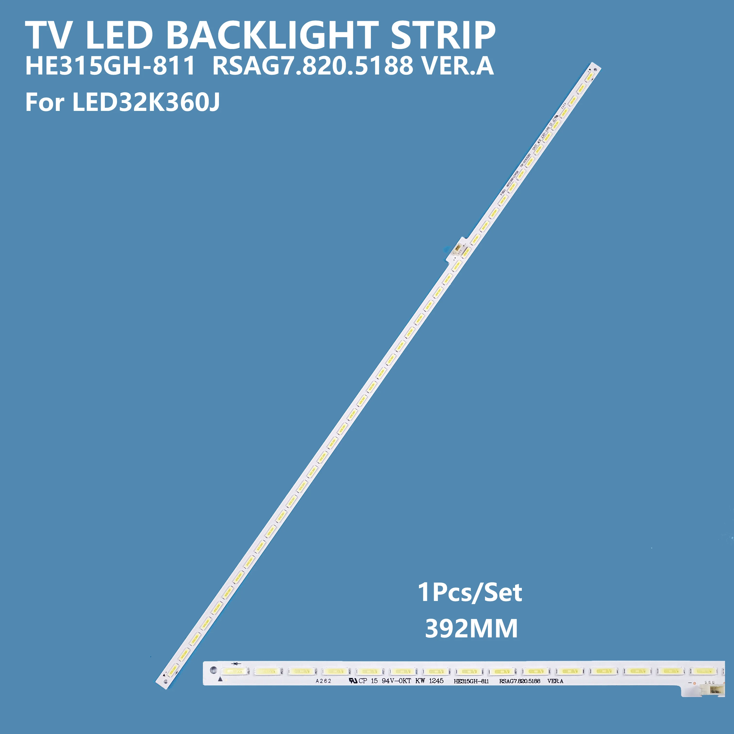 수리용 LED TV 스트립 백라이트 HE315GH-811, RSAG7.820.5188 VE R.A, LED32K360J