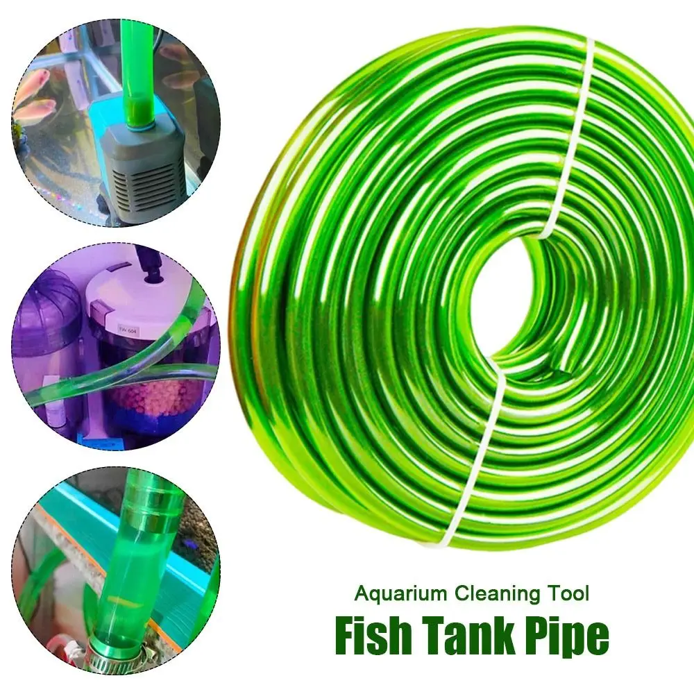 Green Green Hose Durable Material Flexible Tube Fish Tank Pipe High-Quality Construction 3/4/6/8 Point Filter Accessories Drain