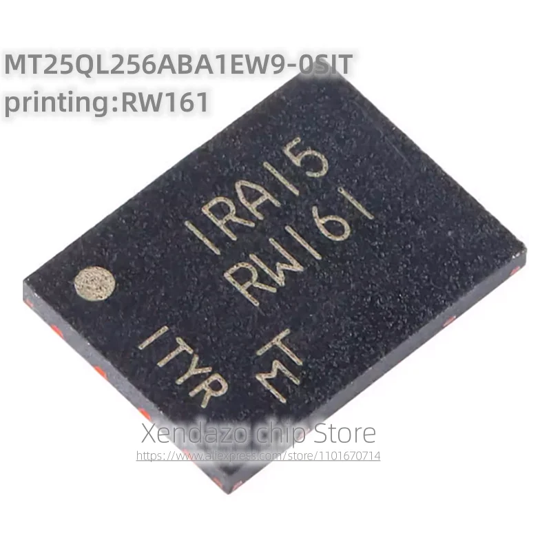 2pcs/lot MT25QL256ABA1EW9-0SIT printing RW161 WPDFN-8 package Original genuine 256MB Memory chip