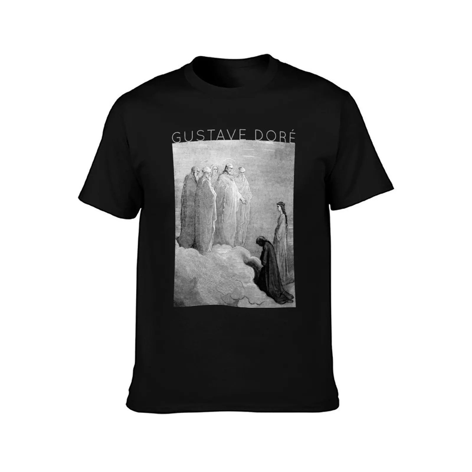 Gustave Doré - Paradiso by Dante Alighieri - San Giovanni T-Shirt street wear oversized plus size men clothing