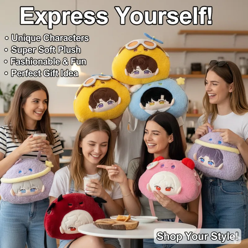 Pluszowa lalka anime Love And Deepspace, bawełniana mini zawieszka Y2K, zabawka z bawełny PP, uroczy breloczek z postacią, wypchana figurka, prezent dla otaku, nowość.