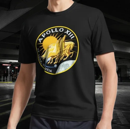 

Apollo 13 logo Active Logo T-Shirt Funny Size S-5XL